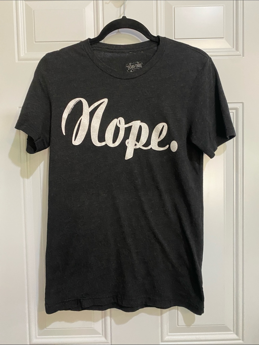 Nope. Graphic Short Sleeve Tee - Black